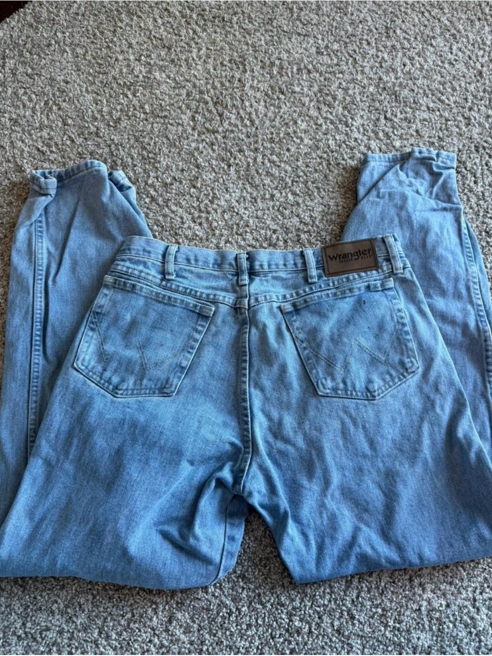 Wrangler womes Light Blue Relaxed Denim Jeans